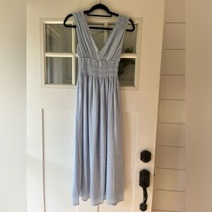 New with tags - Abercrombie & Fitch light blue long dress